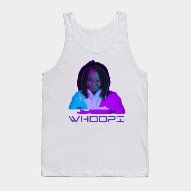 Whoopi Goldberg Tank Top by KoumlisArt